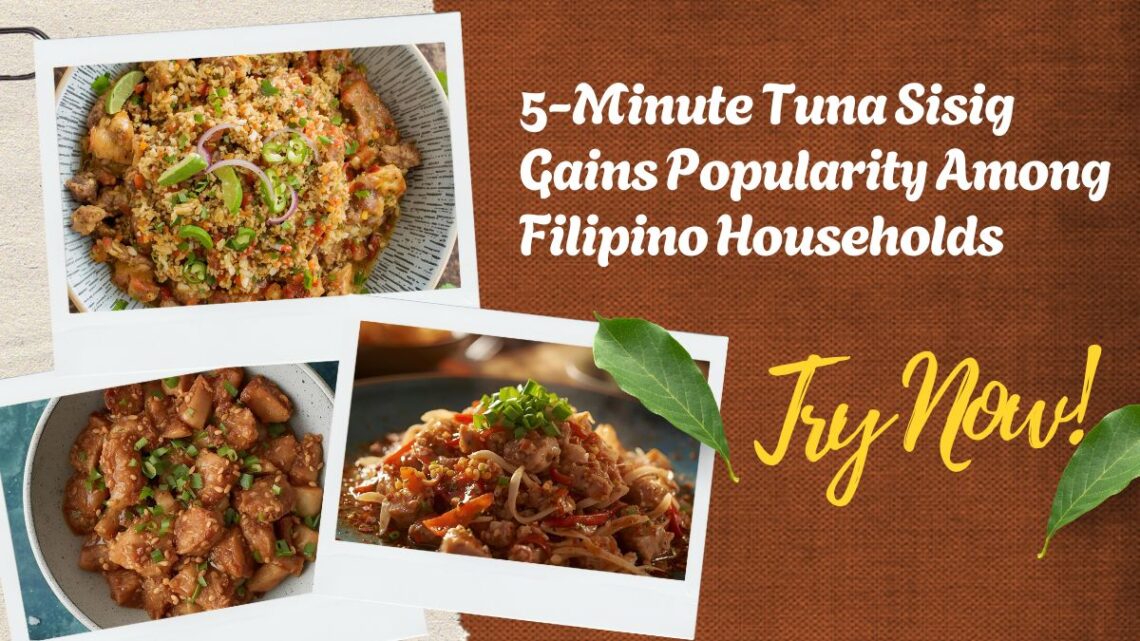 5-Minute Tuna Sisig Gains Popularity Among Filipino Households