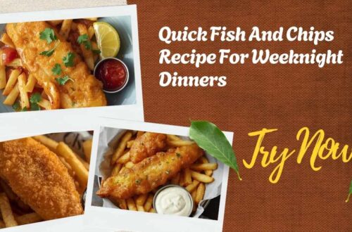 Quick Fish And Chips Recipe For Weeknight Dinners